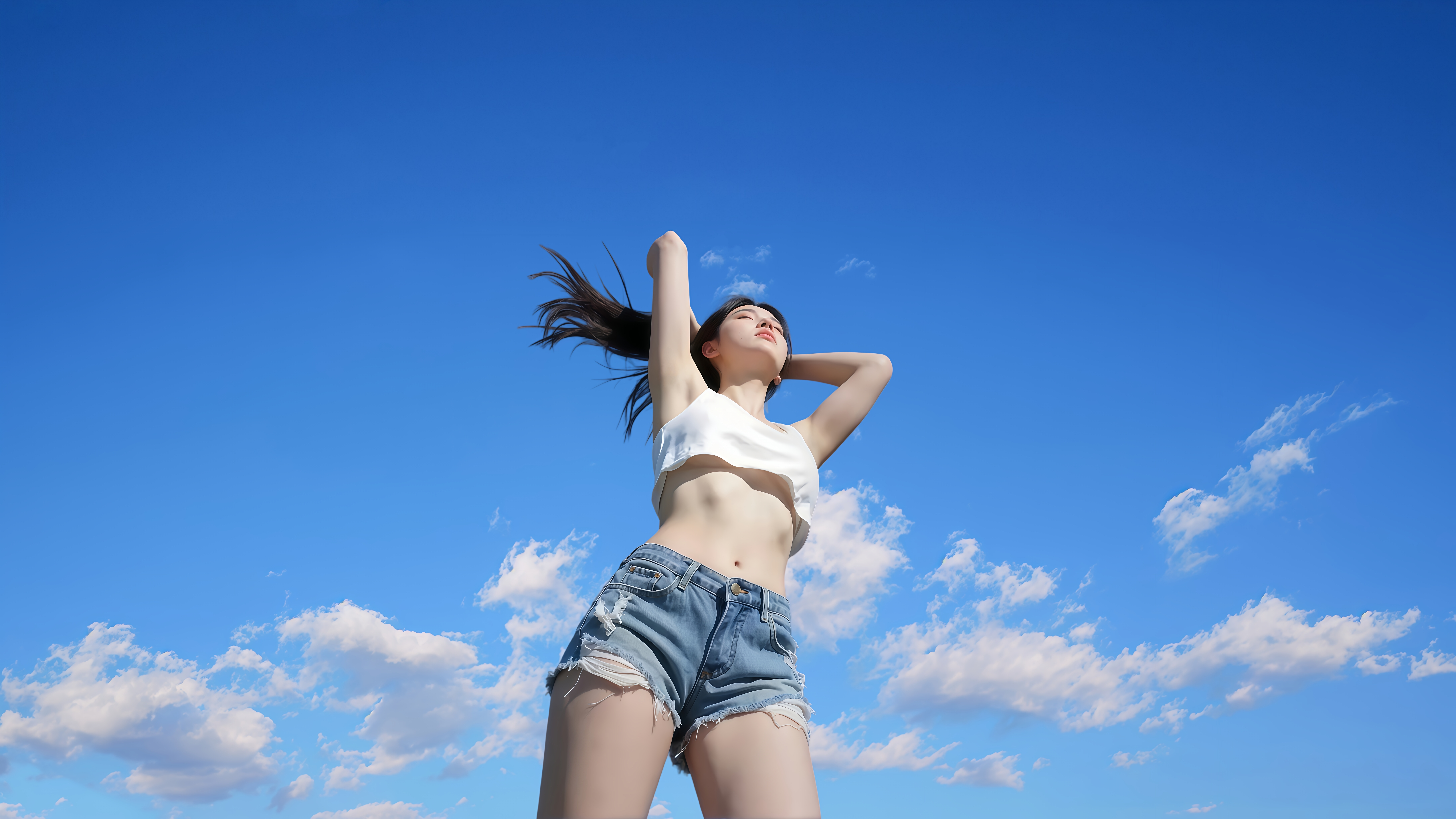 【哲风壁纸】性感美女-户外美景.png