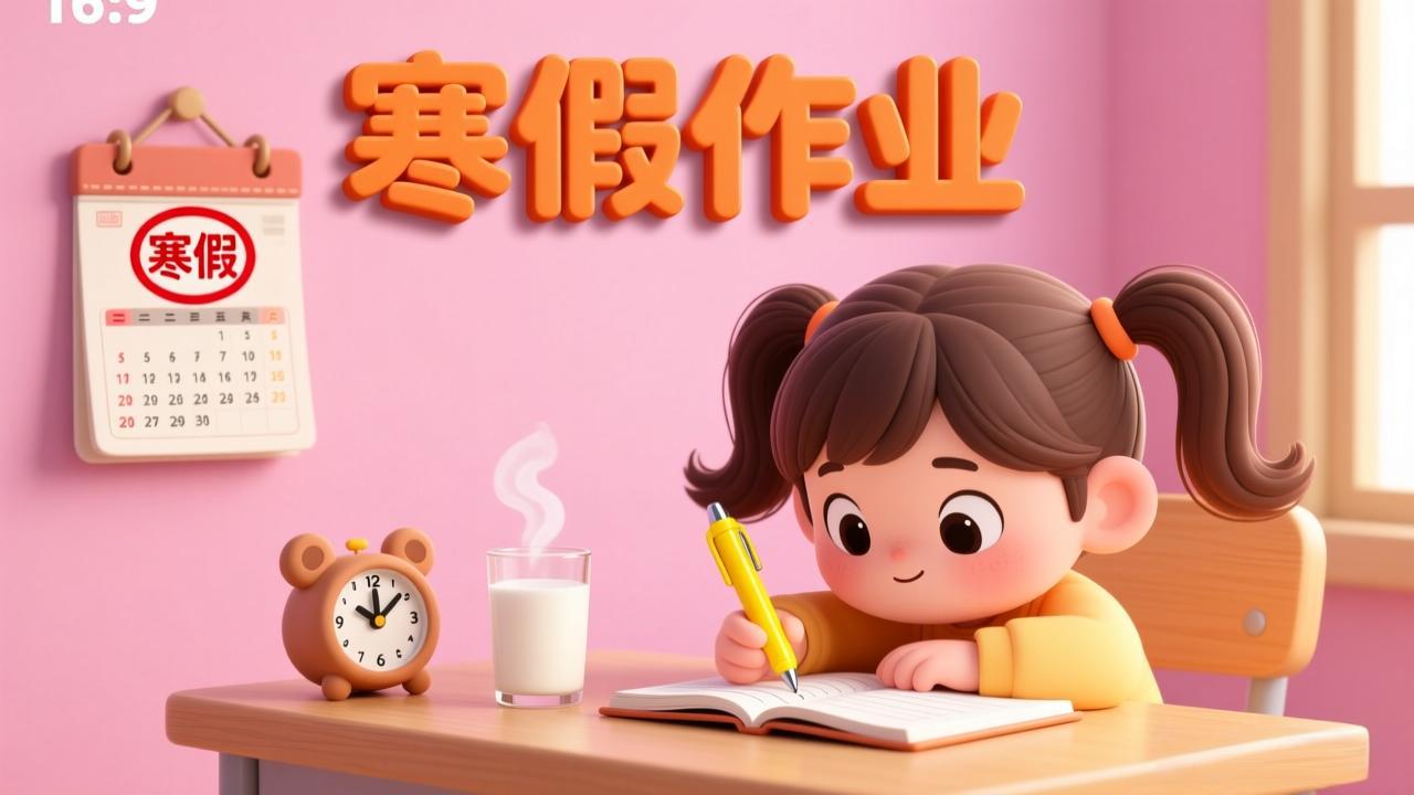 25《寒假作业》1-6年级（语数英）下载