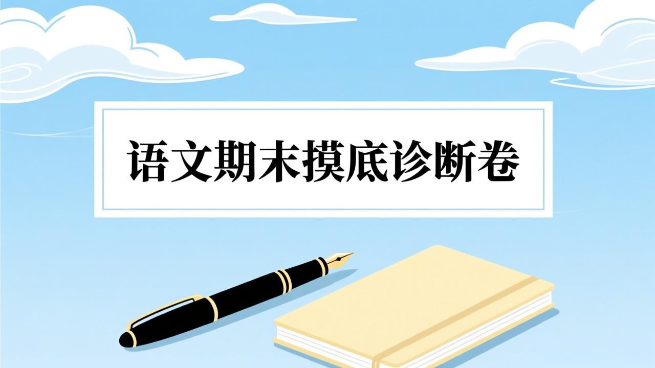 2025秋语文期末摸底诊断卷1-6年级