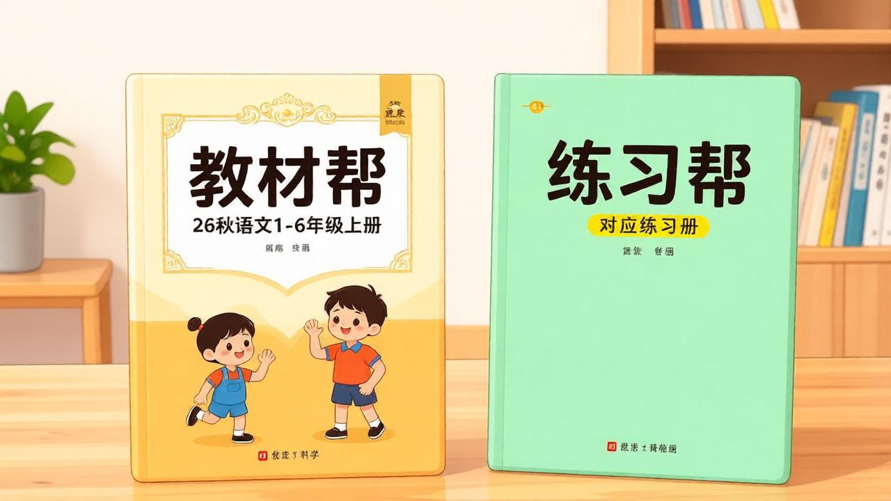 26秋语文1-6年级上册《教材帮》《练习帮》答案
